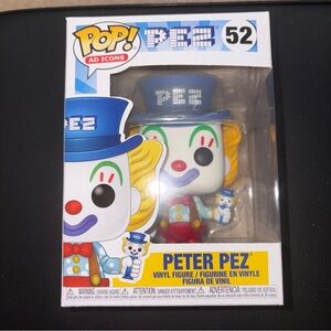 Funko Pop! Ad Icons Peter Pez Vinyl Blue Figure  #52 Clown
